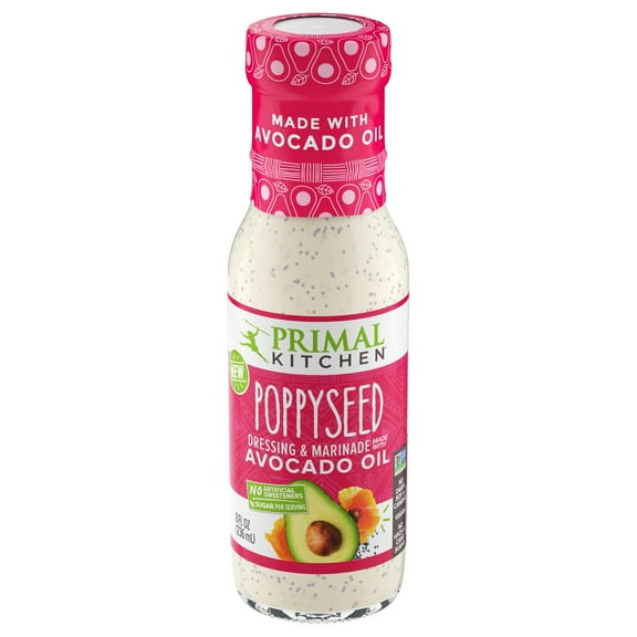 2 Pack Primal Kitchen Poppy Seed Dressing with Avocado Oil