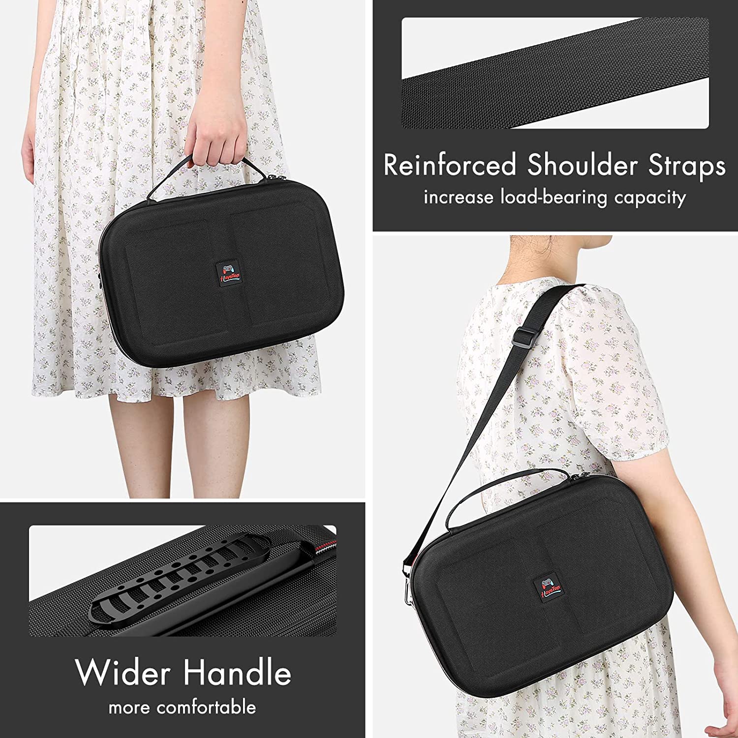 HEYSTOP Nintendo Switch Carrying Case, Hard Shell photo 4