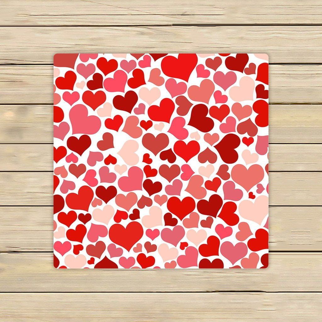 GCKG Valentine's Day Gift Pattern Hand Towel,Spa Towel,Beach Bath