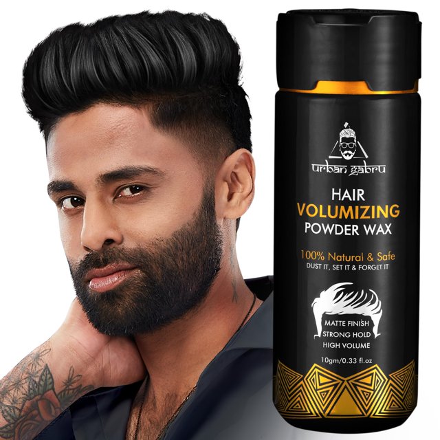 urbangabru Polvo voluminizador para el cabello para hombres | Polvo para peinar con acabado mate (0,3 oz / 10 g)