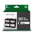 thumbnail image 1 of 901XL Black Ink Cartridge for HP OfficeJet J4680/J4580, 2 Pack, 1 of 5
