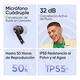 thumbnail image 2 of Realme Buds T200 Audífonos Bluetooth Hi-Res Audio, Cancelación Activa 32dB y 50H Autonomía, Blanco, 2 of 6