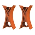 thumbnail image 4 of bedienty 2Pcs Violin Stopper for Bow Instrument to blue Use Practice Learning Easy Accessories navy orange 1.3x1.1x1.1cm, 4 of 6
