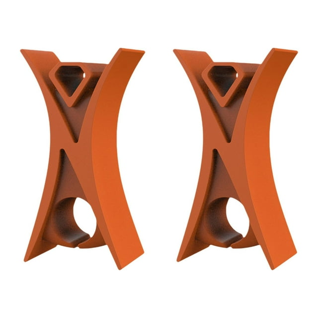 TISHITA 2 Pcs Butée de Violon pour Accessoires d'Instrument à Nœud Facile à Utiliser Pratique d'Apprentissage orange