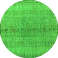 thumbnail image 1 of Ahgly Company Indoor Round Persian Green Traditional Area Rugs, 8' Round, 1 of 1
