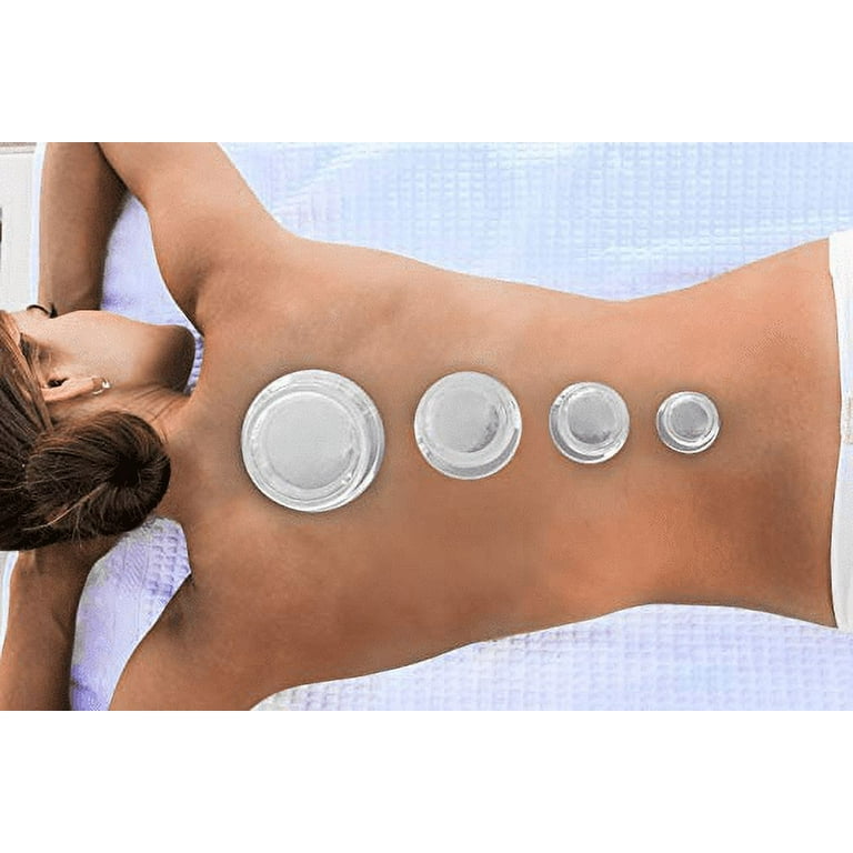  LURE Essentials Edge Cupping Therapy Set - Cupping Kit For  Massage Therapy - Silicone Cupping Set - Massage Cups For Cupping Therapy