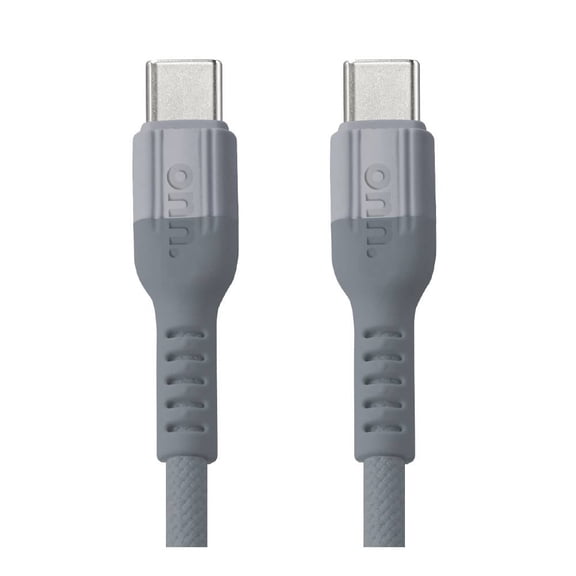 Combo Cargador Onn Tipo C 30W Gris
