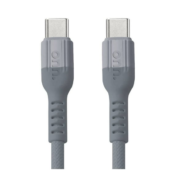 Combo Cargador Onn Tipo C 30W Gris