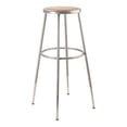 thumbnail image 2 of Home Square 6200 Series 32-39" Modern Metal Heavy Duty Stool in Gray - Set of 2, 2 of 7