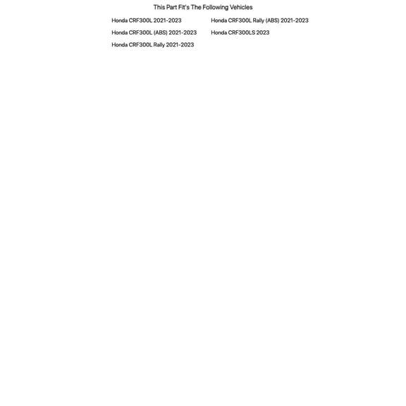 Twin Air Dual Stage Foam Air Filter (FR) with Cage - Fits Honda CRF 300L (2021-2024) - High Performance Engine Protection for Motorcycles (MX)(OEM Part # 17220-K1T-E10)