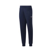 Reebok Womens Classics French Terry Athletic Jogger Pants, Blue, X-Large