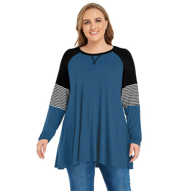 extra long plus size tunics