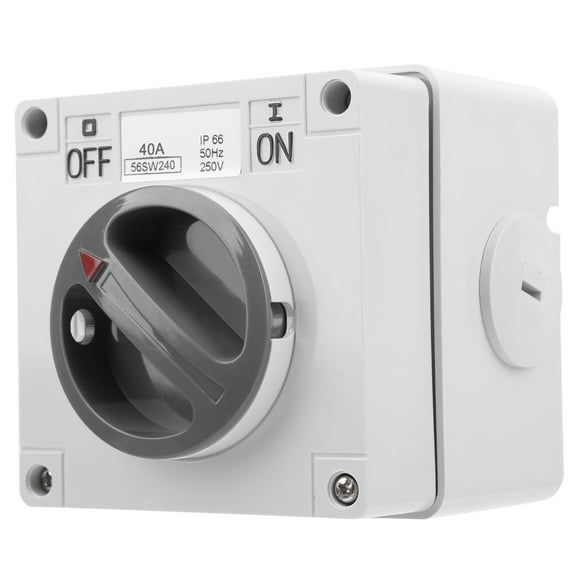 Zócalo de interruptor impermeable Jadeshay para exteriores 250 V IP66