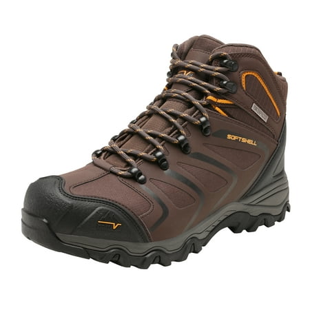 

Nortiv8 Mens Hiking Boots Ankle High Waterproof Outdoor Lightweight Shoes Trekking Trails 160448_M-W BROWN/BLACK/TAN Wide Wide Size 7