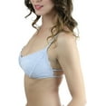 thumbnail image 3 of ToBeInStyle Women's Strappy Back Scallop Design Lace Bandeau, 3 of 5