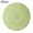 Green, variant on SPRING PARK Round Design Insulation Pad Solid Placemats Non Slip Table Mat Decoration Home