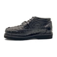 thumbnail image 2 of The Western Shops Mens Embossed Crocodile Ostrich Print Leather Lace Up Shoe, 2 of 6