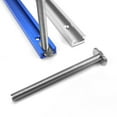 thumbnail image 2 of NZND T-slot T-track Woodworking Tool Miter 19x9.5mm 300-500mm Fixture For Table Saw Router DIY T Slot Track, 2 of 21