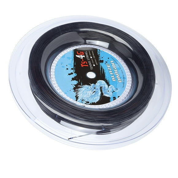Tennis String, TS 4G 200m Polyester Reel Tennis String Tennis Racket String Enhance Strength and Elasticity for Gym Sport Outdoor