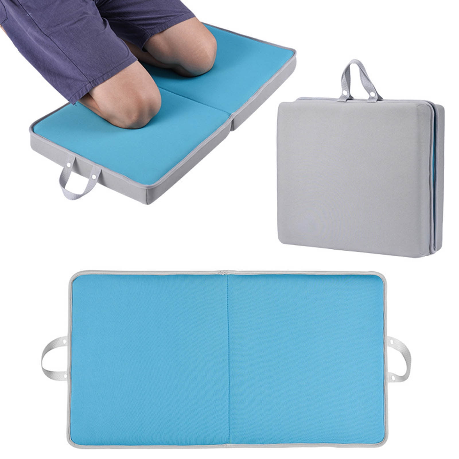 Extra Thick Memory Foam Kneeling Pad for Gardening, Bath,Yoga Prayer Ultra Soft Waterproof Knee Cushion with Non- Bottom,Garden Kneeler Mat for Weeding, Cleaning, Roofing(19.69x11.42 Inch)