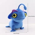 thumbnail image 2 of El monstruo marino de peluche de juguete Pez linterna azul Muñeca de dibujos animados Monstruo marino azul Animal de peluche Director del hogar, 2 of 5