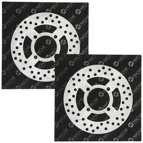 Niche Front Brake Rotor Set for Yamaha Grizzly 600 4WV-2582T-00-00 ATV 519-CRT2535R