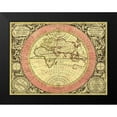 thumbnail image 2 of Cellarius, Andreas 14x12 Black Modern Framed Museum Art Print Titled - Maps of the Heavens: Hemisphaerium Orbis Antiqui, 2 of 5