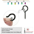 thumbnail image 2 of 20 Pack Screw in Hooks for Hanging Lights Plants, 2.2 Inch White Q-Hanger Cup Hooks Screw Ceiling Hooks Eye Hook, Wall Ceiling Mount,Gold,20, 2 of 7