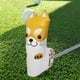 thumbnail image 5 of Fundas para cabezas de golf de PU con diseño de perro, accesorios para palos de golf, funda para putter Amarillo, 5 of 9