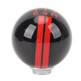 thumbnail image 2 of 5 Speed Round Ball Shift Knobs Racing Type Manual Gear Shifter Knob with 3 Adapters  for Replacement, 2 of 7