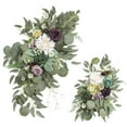 thumbnail image 3 of Mornei Wedding Arch Flowers Artificial Flowers Swag Arch Fake Decorative Flower Garland, 3 of 9