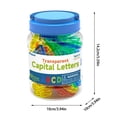 thumbnail image 2 of Transparent Lowercase Letters Alphabet Light Table Toys 52Pcs Educational Sensory Play Manipulatives for Kids Early Learning, 2 of 3