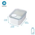 thumbnail image 2 of Bidón de cocina iDesign de plástico reciclado de 6,34 L con tapa hermética, 2 of 6