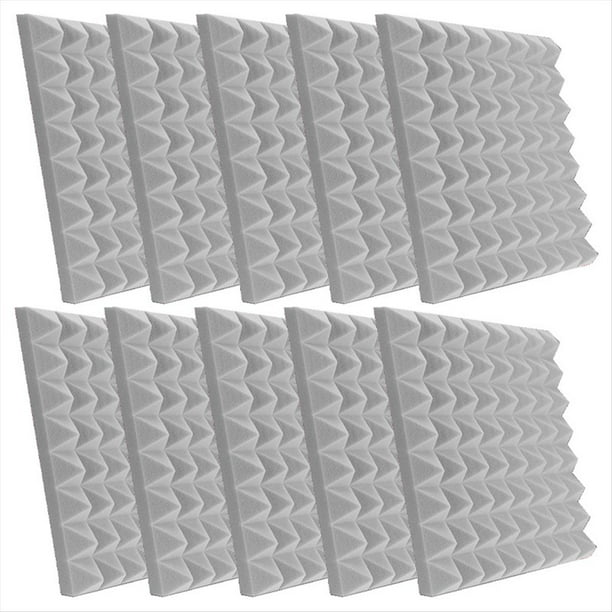 Material de Aislamiento Acústico de Pared con Paneles de Espuma Acústica Piramidal Material de Aislamiento Acústico con Espuma Acústica