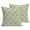 Green, variant on Throw Pillow Covers 18x18 Inch Set of 2 Moroccan Texture Decorative Pillows Cushion Case Soft Square Pillowcases Vintage Linen Throw Pillows for Couch Sofa Bed Chair Home Decor
