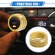 thumbnail image 2 of 3 Uds AC Climatizador Control Perilla Anillo Compatible para Jeep, Dorado Tono, 2 of 8
