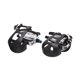 thumbnail image 2 of 2 piezas Pedales de bicicleta de ejercicios con correas para accesorios estacionarios de bicicletas, 2 of 9