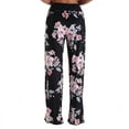 thumbnail image 3 of Womens Lace-Up Casual Pants Loose Printed Trousers, 3 of 4