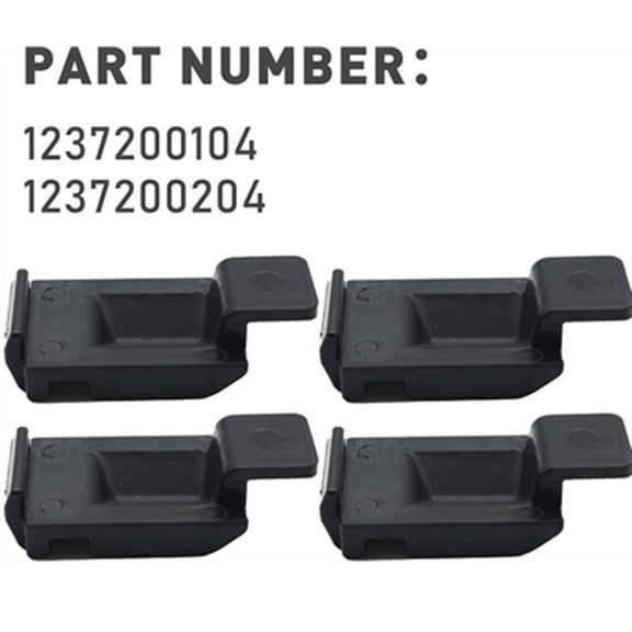 Furulu 4× Door Lock Striker For Mercedes Benz W123 240D 280E 300D 1237200104 1237200204