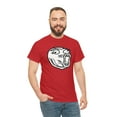 thumbnail image 4 of Smushed fave emoji graphic t shirt Unisex Heavy Cotton Tee, 4 of 8