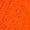 Orange, variant on Orange Plus Size Sleeveless V-Neck A-Line Mini Dress With Ruffled Hem, Perforated Jacquard Fabric, Casual Beach Holiday Style