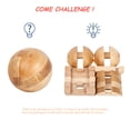 thumbnail image 4 of Bola Mágica De Rompecabezas De , Juguete De Juego De Rompecabezas Esférico De Flor Segura De 6 Cm Para Ejercitar El Cerebro Desarrollar Inteligencia, 4 of 6