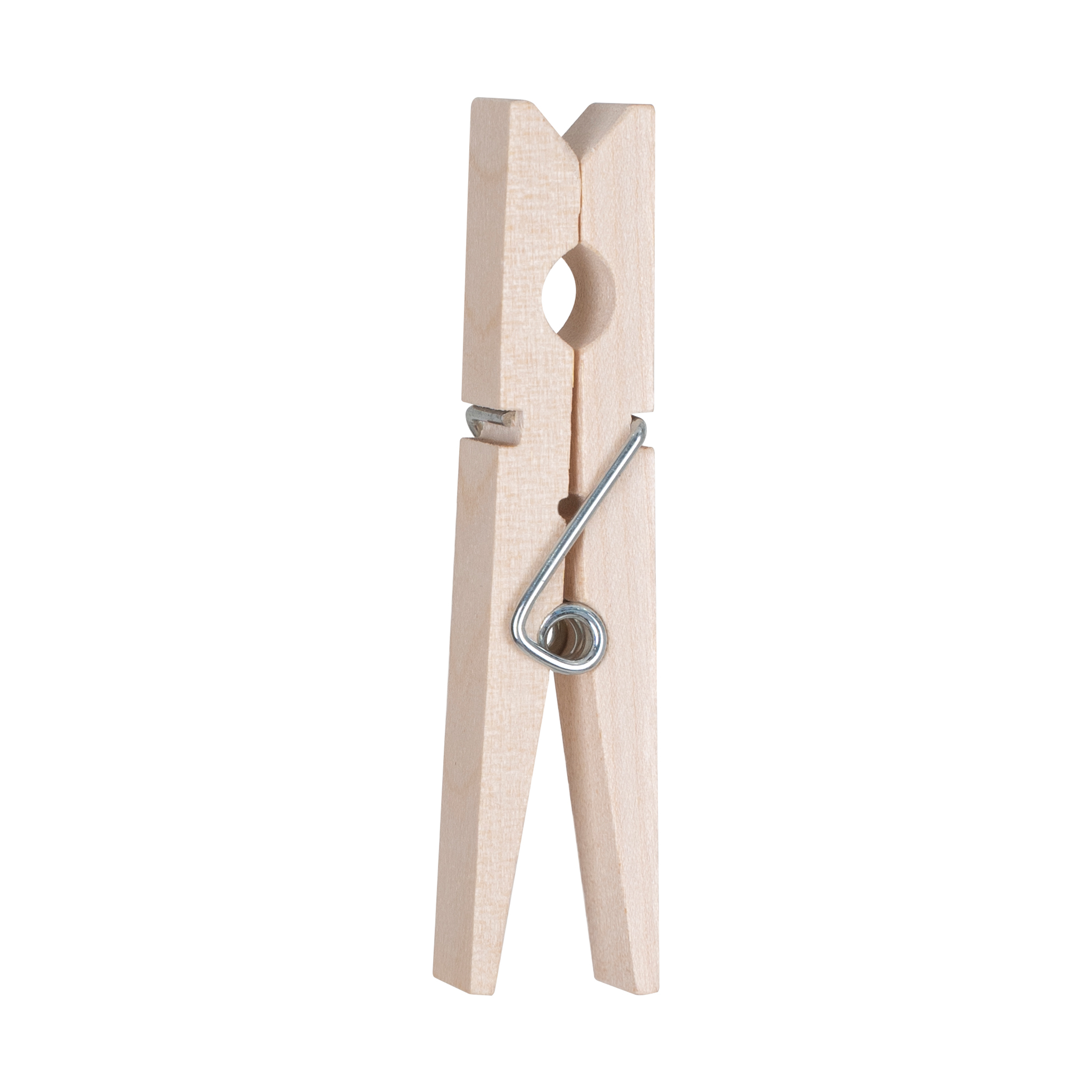 Mainstays Wood Clothes Pins, Beige, 50 Count - image 4 of 7