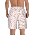 thumbnail image 3 of Kdxio Goose Queen Pattern Mens Casual Shorts - Drawstring Summer Beach Sports Shorts for Men, 3 of 9