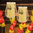 thumbnail image 3 of Phenofice 1 Set Bamboo Light Shade Handwoven Lamp Indoor Lighting Bar, 3 of 8
