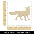 thumbnail image 2 of Fox Solid Wood Shape Unfinished Piece Cutout Craft DIY Projects - 4.70 Inch Size - 1/8 Inch Thick, 2 of 7