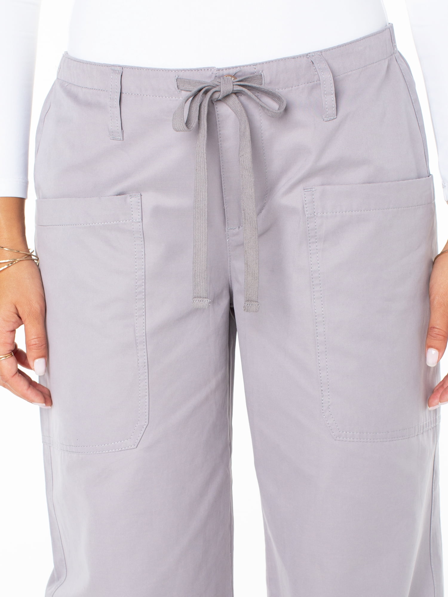 Celebrity Pink Women's and Women's Plus Cargo Wide Leg Pants, Sizes XS-4X