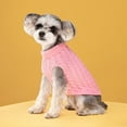 thumbnail image 3 of TELOLY Dog Clothes,Comfortable Fit Dog Sweaters,Breathable Cold Weather Protection Dog Sweatshirt,Burgundy,L, 3 of 4