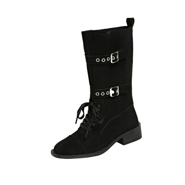 Bottes d'Hiver Mi-Mollet pour Femmes - Loisirs, Extérieur