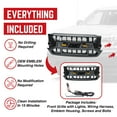 thumbnail image 5 of AMERICAN MODIFIED Armor Grille for 16-19 Chevy Silverado 1500, Glossy Black, 5 of 13